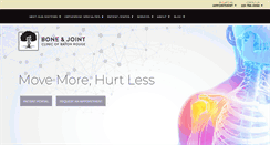 Desktop Screenshot of boneandjointclinicbr.com