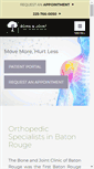 Mobile Screenshot of boneandjointclinicbr.com